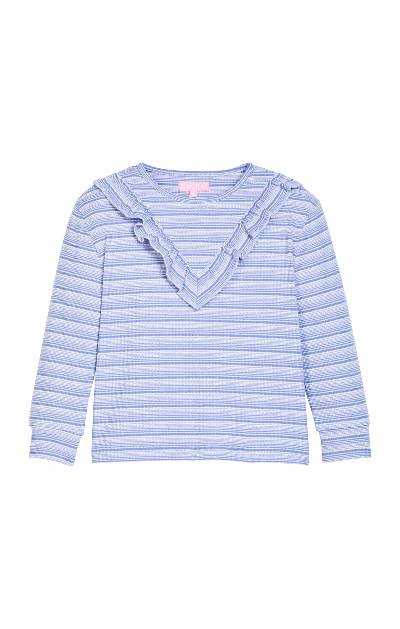 Blue Sparkle Stripe Aspen Tee