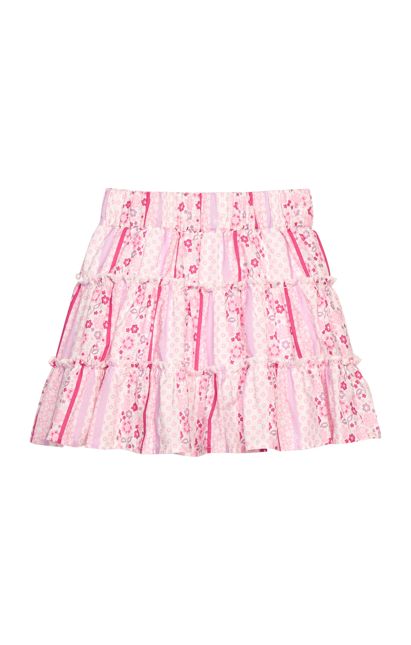 Sconset Floral Stripe Natalie Skort