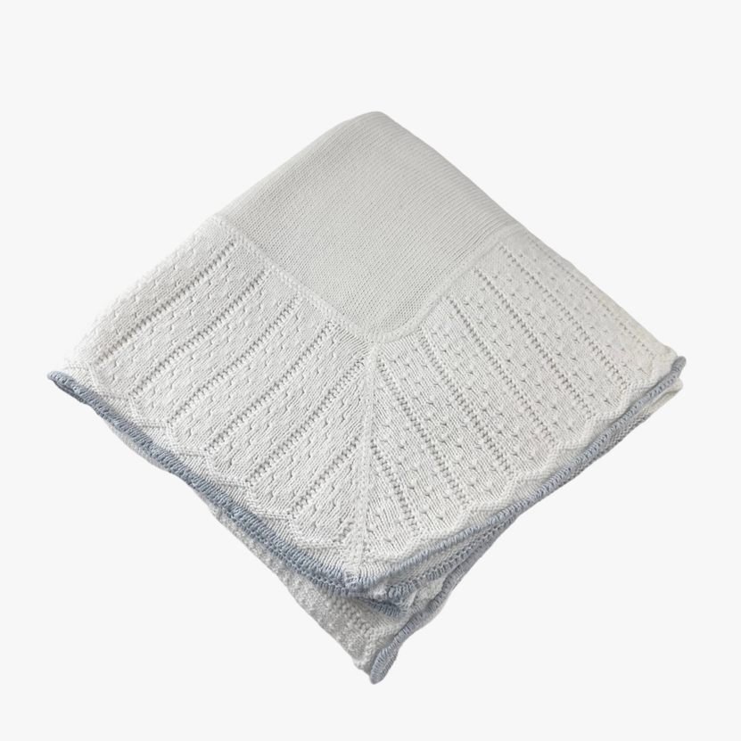 Cotton Pointelle Blanket