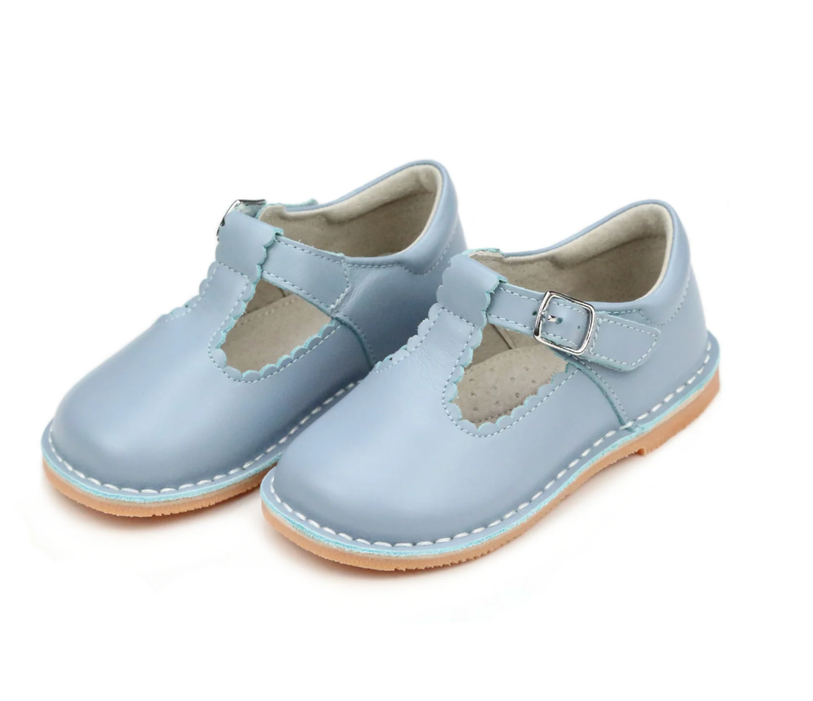 Selina Scalloped T-Strap Shoe