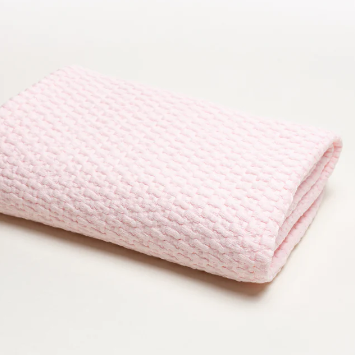 Baby Stonewashed Basket Weave with Binding