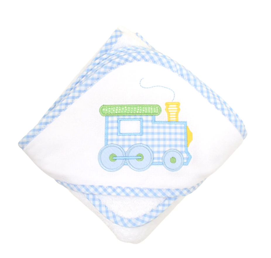 Box Hooded Towel w/ Washcloth