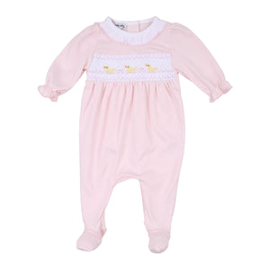 Just Ducky Classic Smocked Footie