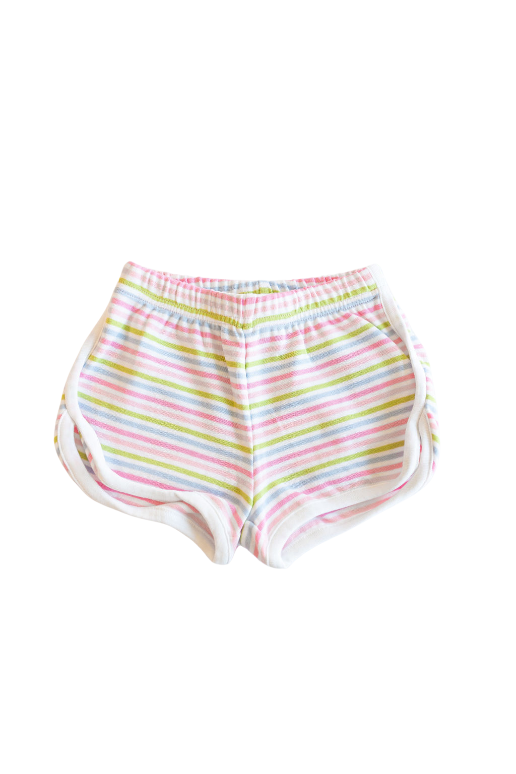 Athletic Short-Rainbow & Stripe (Toddler)