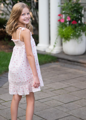 Libby Dress-Strawberry (Toddler)