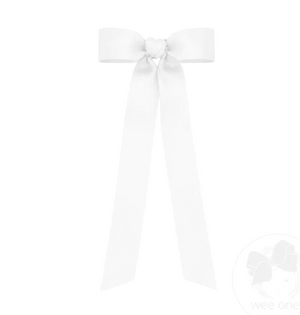 Mini Grosgrain Bow with Tails