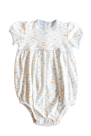Pleated Fish Romper-Girl (Baby)