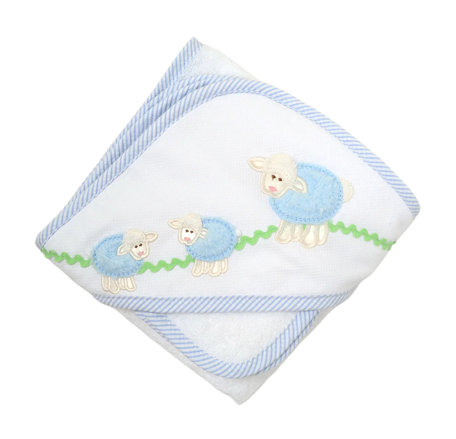 Box Hooded Towel w/ Washcloth