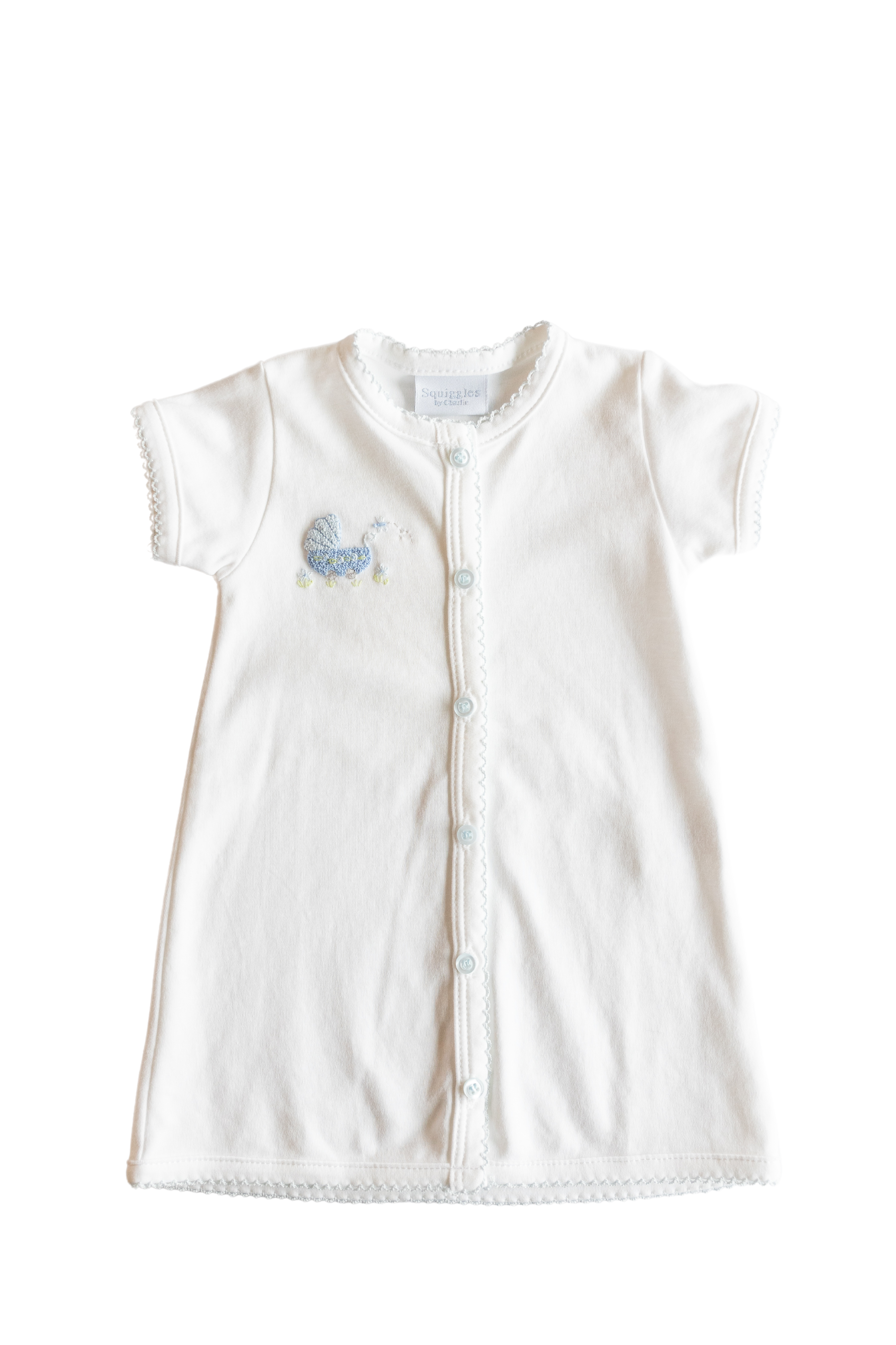 Blue Baby Carriage Daygown