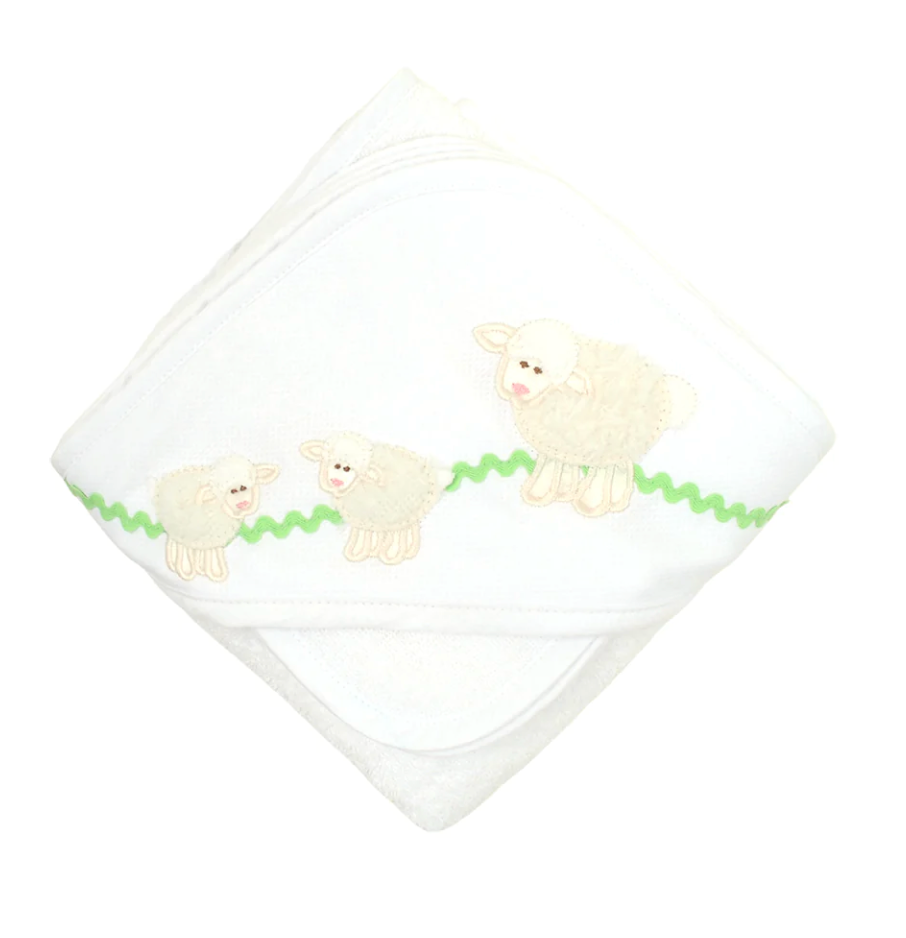 Box Hooded Towel w/ Washcloth