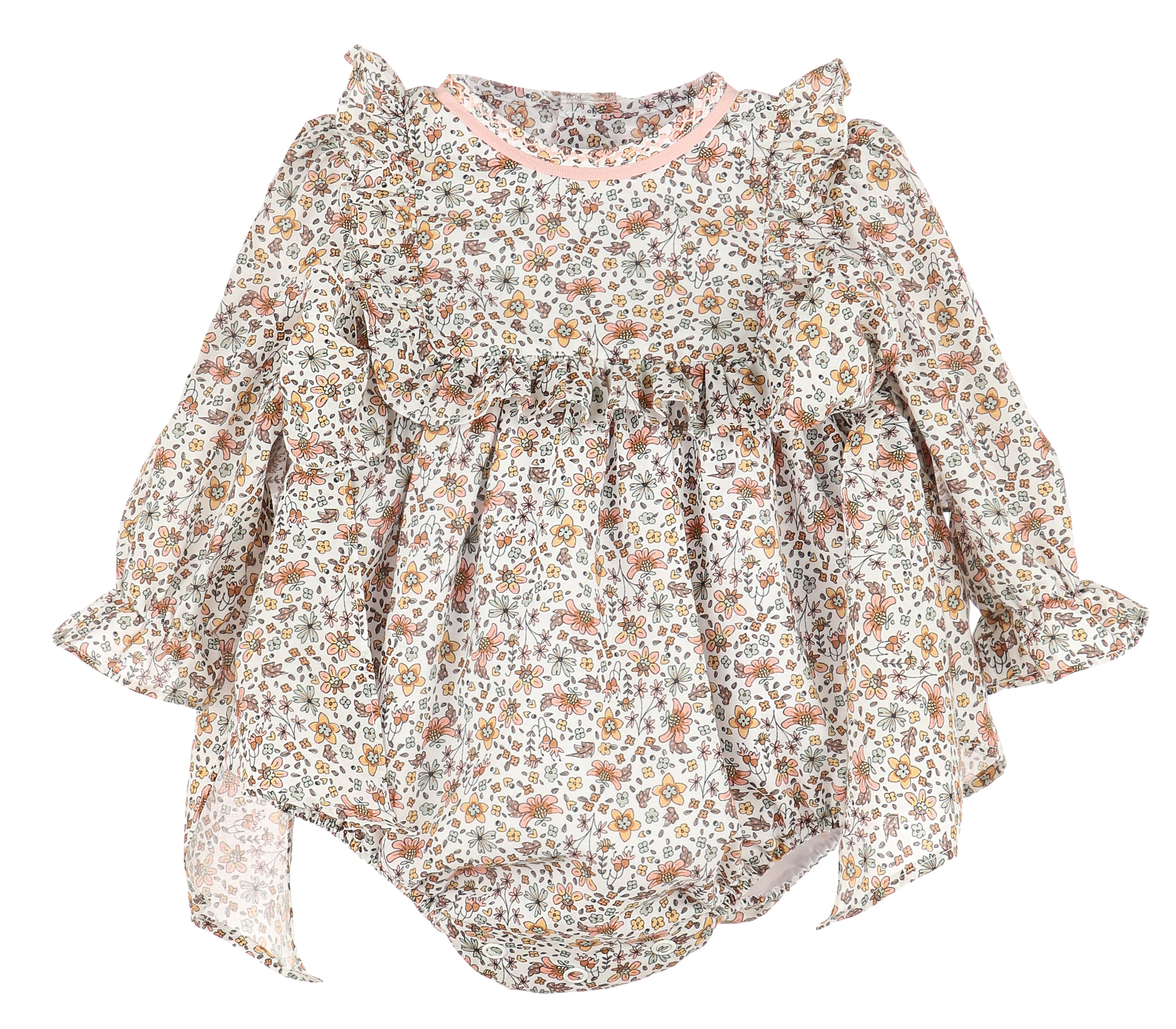 Farmhouse Floral Bubble (Infant)