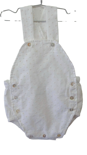 Spanish Sunsuit with Pink Dots (Baby)