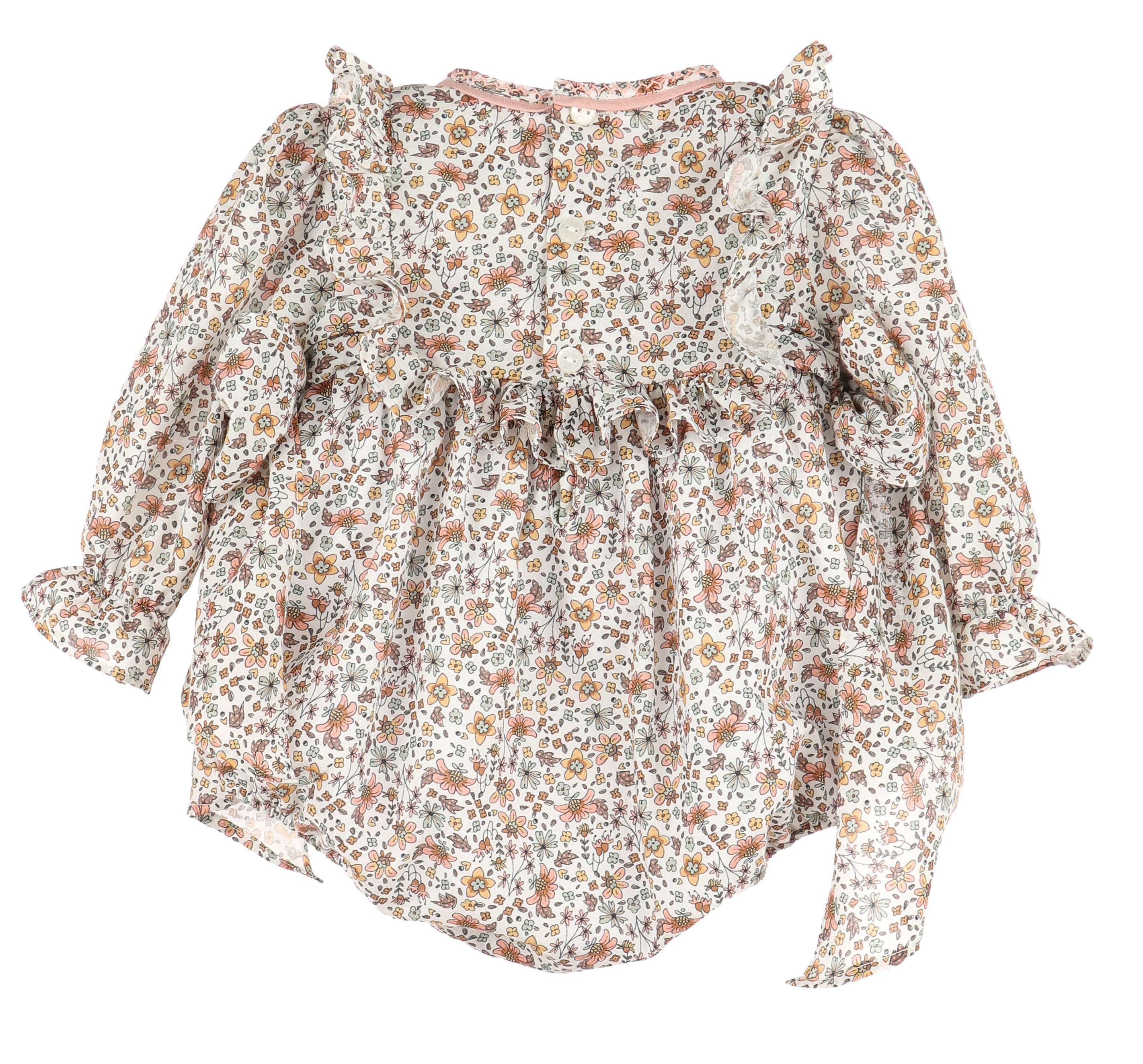 Farmhouse Floral Bubble (Infant)