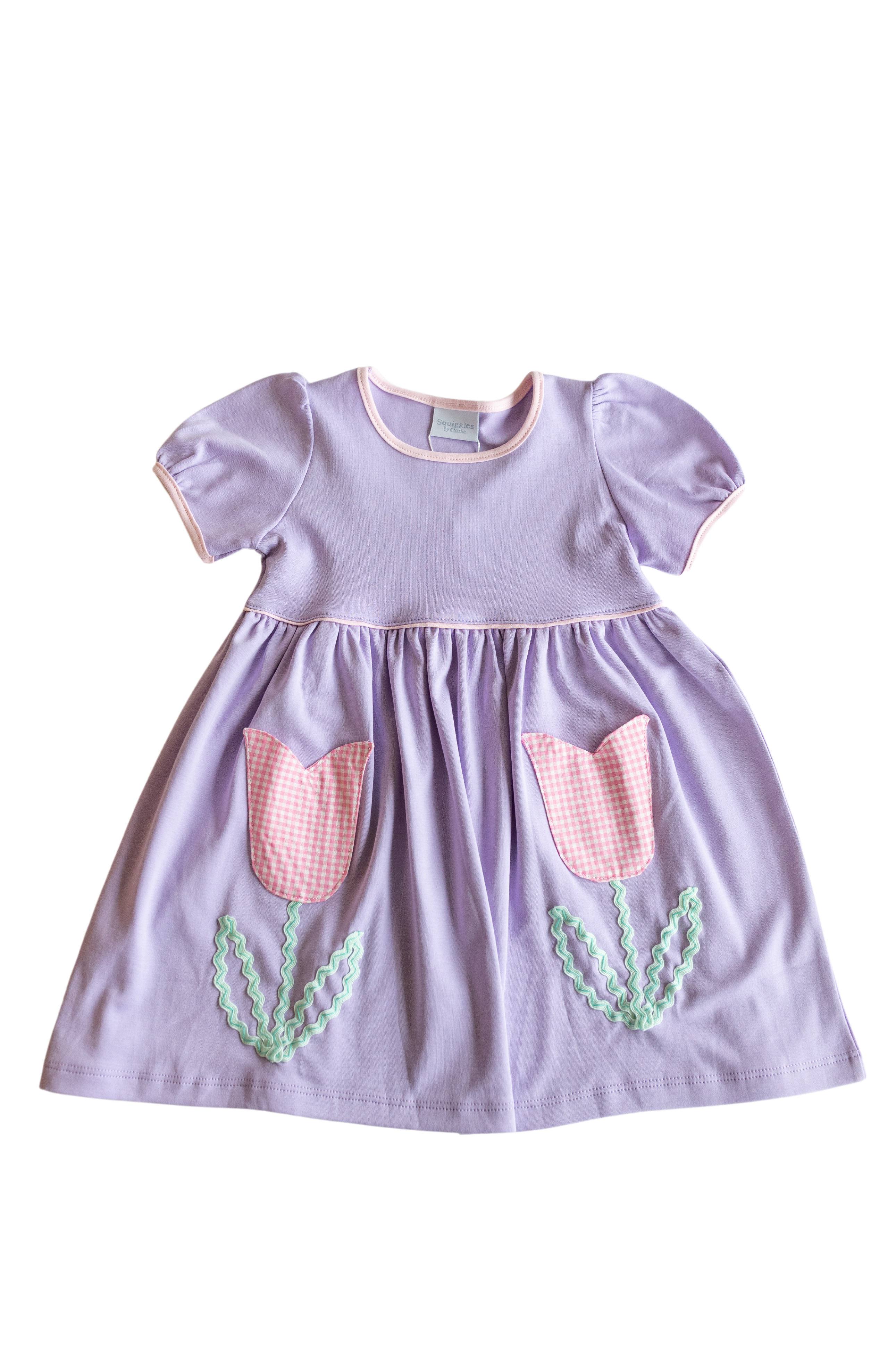 Pink Gingham Pocket Dress (Toddler)