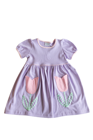 Pink Gingham Pocket Dress (Toddler)