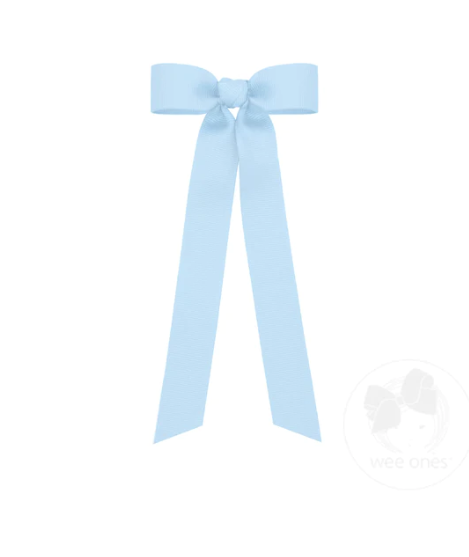 Mini Grosgrain Bow with Tails