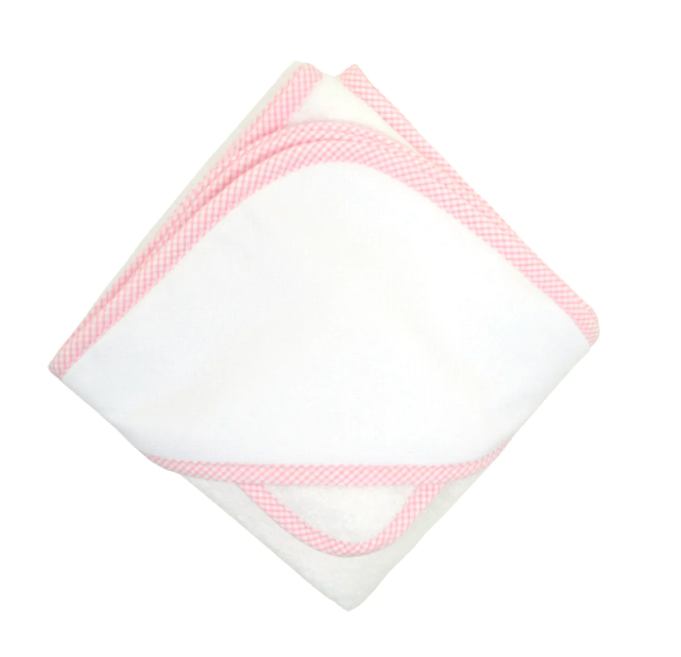 Box Towel Check-Blue & Pink