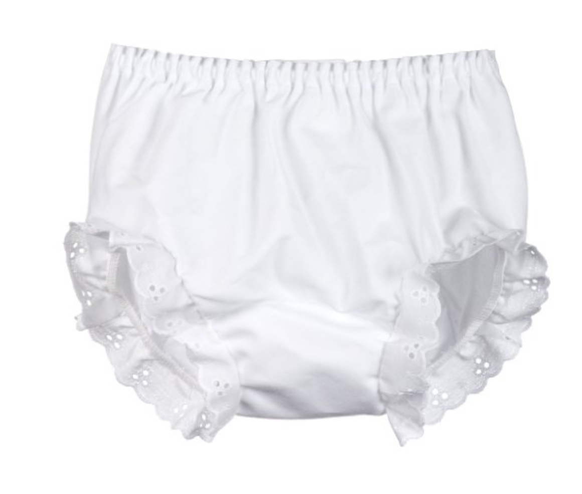 White Diaper Cover (Small)