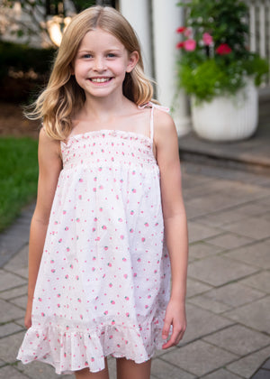 Libby Dress-Strawberry (Toddler)