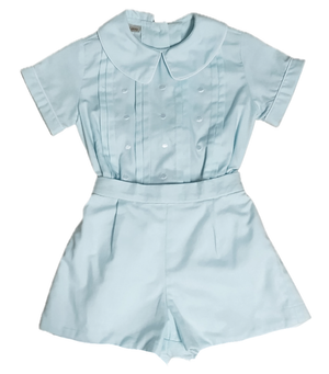 Classic Mint Boys 2 Piece Short Set