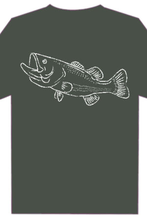 Green Bass Tee (Kid & Big Kid)