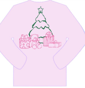 LS Pink Christmas Tree w/ Presents Tee (Toddler)