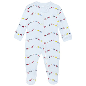 Mini Trucks Zipper Footie