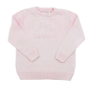 Pink Big Sister Crew Sweater (Kid)
