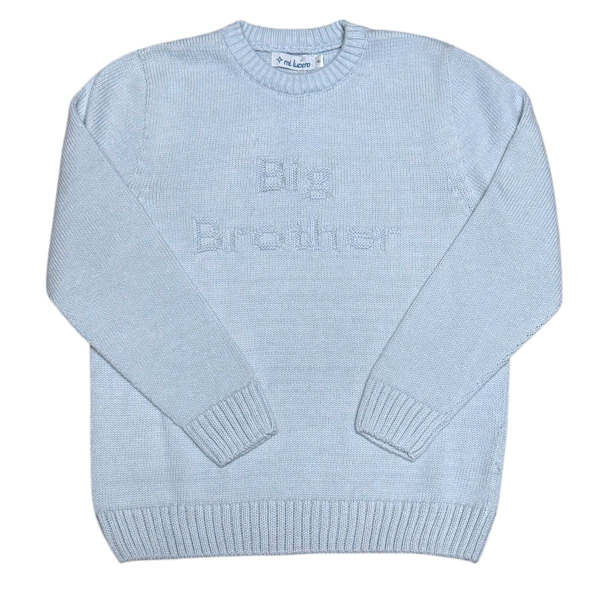 Blue Big Brother Crew Sweater (Kid)
