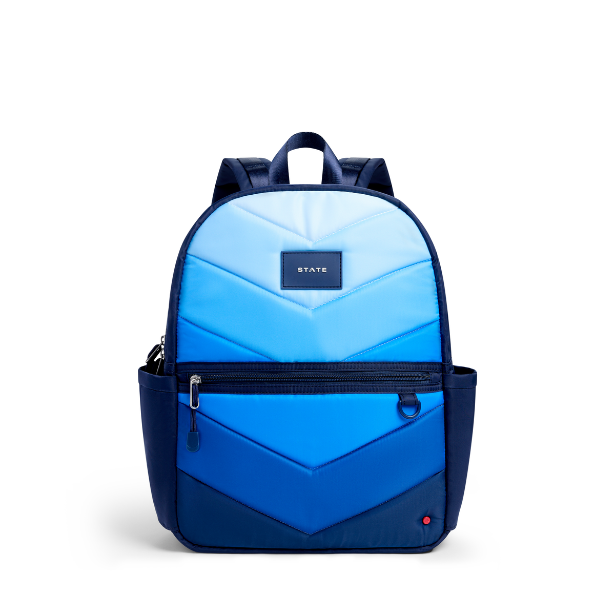 Blue Chevron Kane Backpack