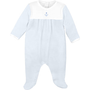 Anchors & Stripes Footie