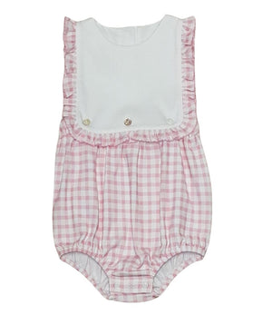 Pink Checks Girl Bubble