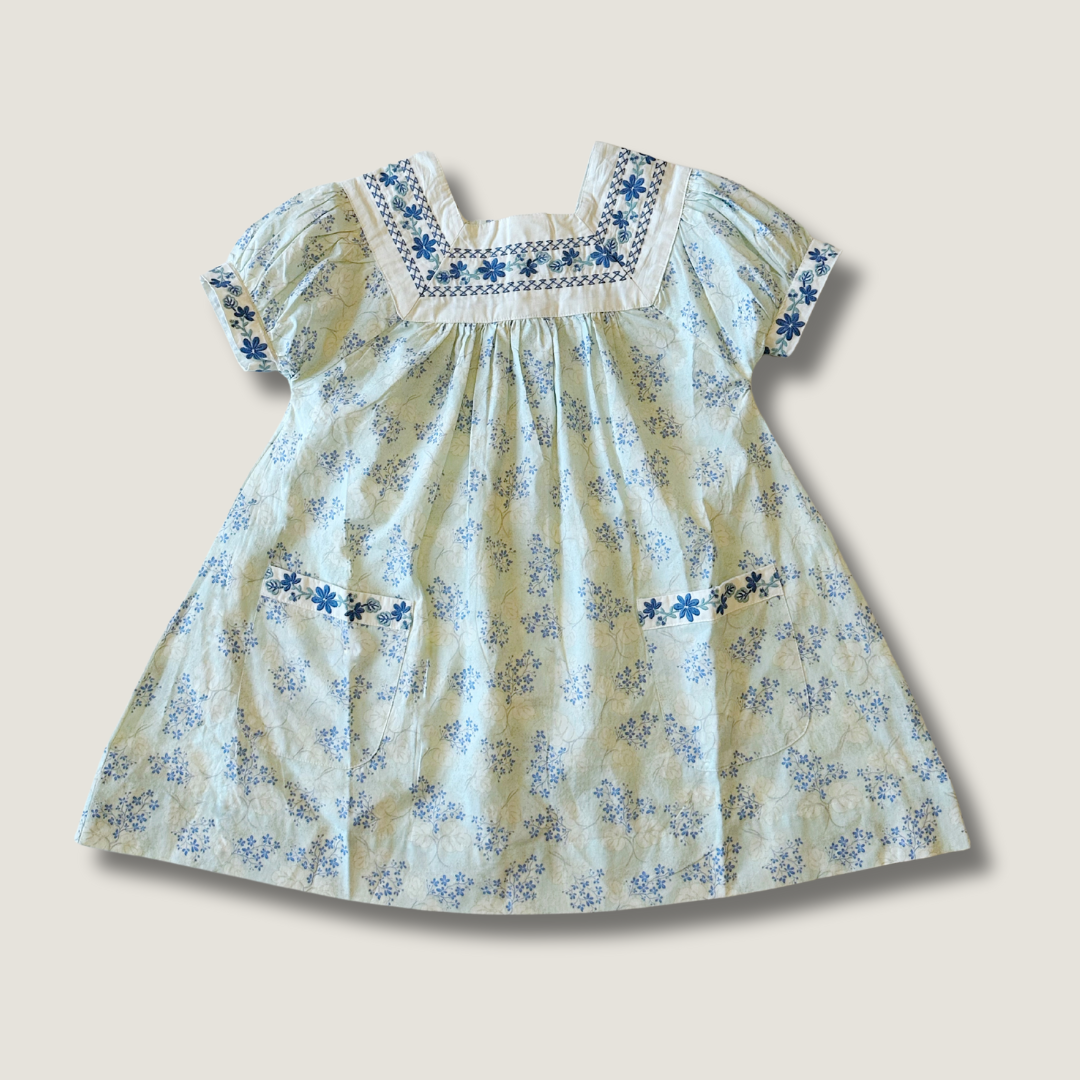 Minty Flower Dress