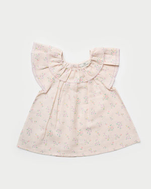 Painted Bouquet Print Lola Blouse