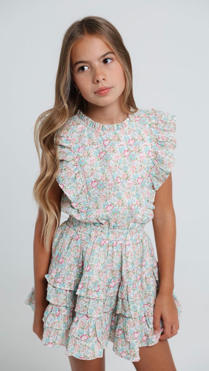 Gustavia Dress in Rosette