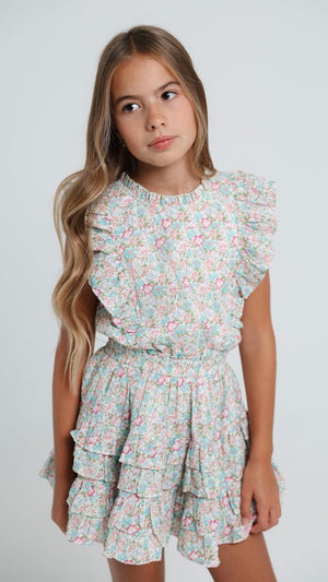 Gustavia Dress in Rosette