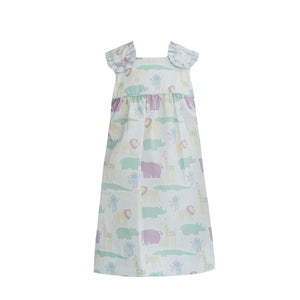 Macy Zoo Print Dress