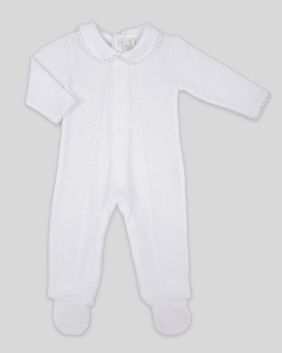 White Milen Footie