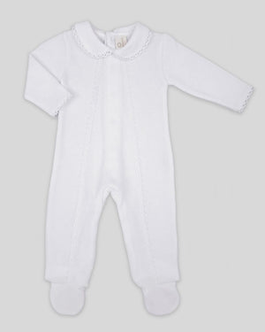 White Milen Footie