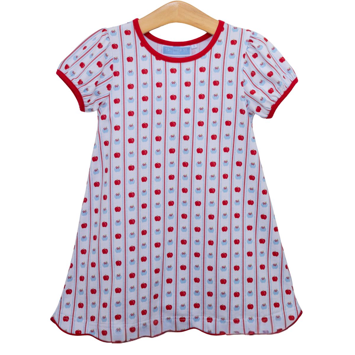 Apple Print Dress