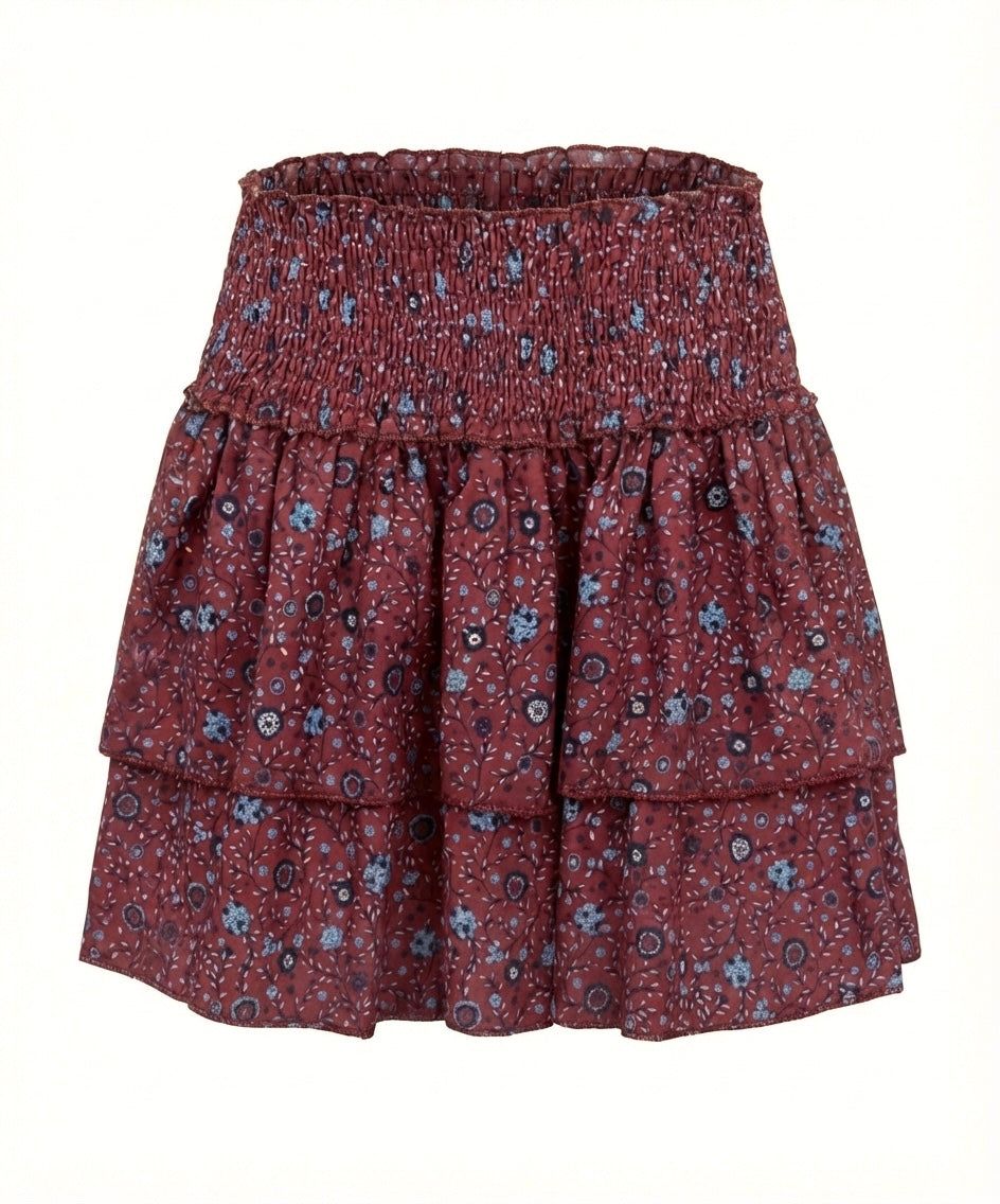 Amber Floral Scottie Skirt