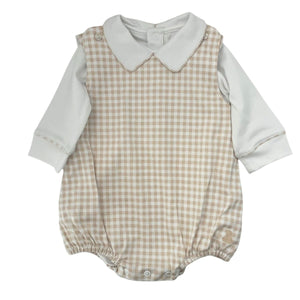 Beige Benny Overall