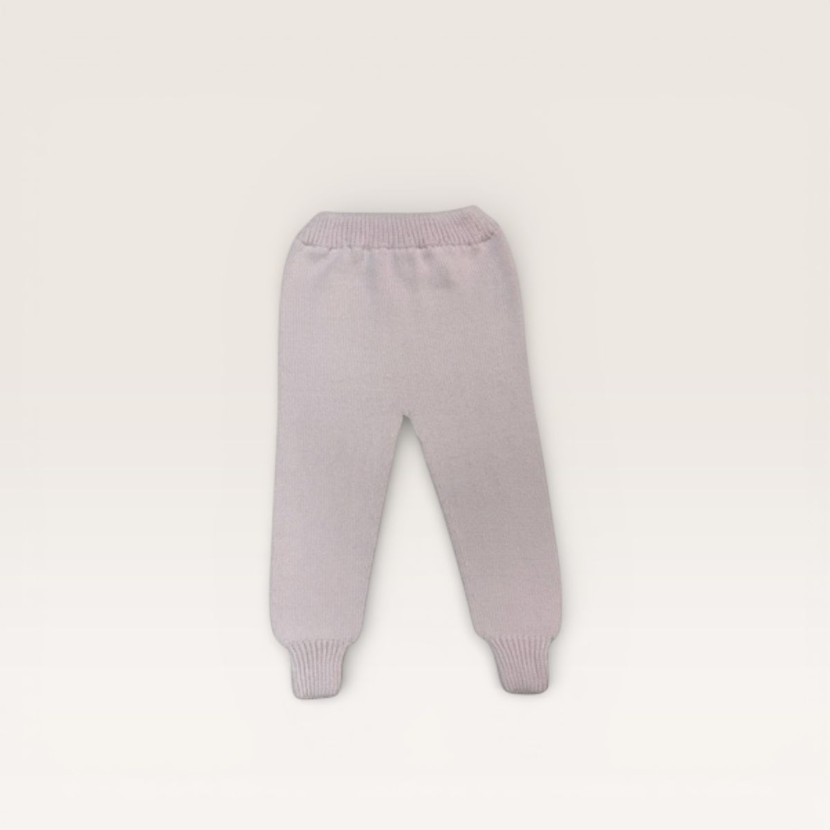 Pink Knit Joggers