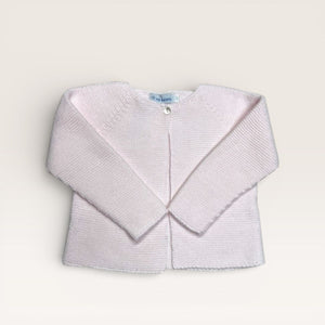 Light Pink Single Button Cardigan