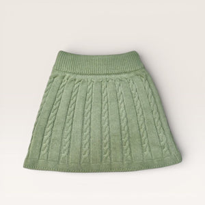 Sage Cable Skirt