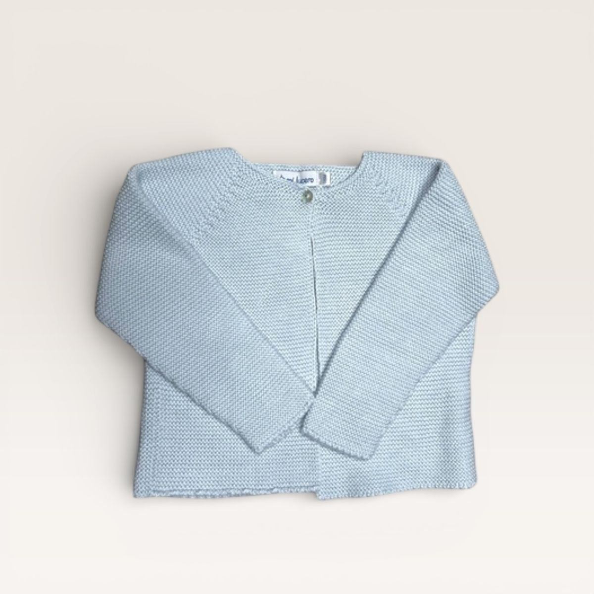 Light Blue Single Button Cardigan
