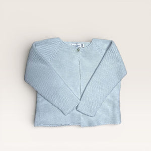 Light Blue Single Button Cardigan