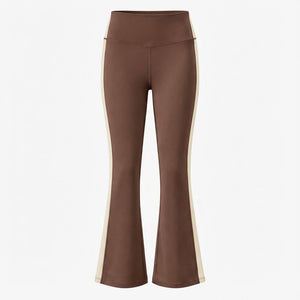 Brown/Cream Lollie Flare Leggings