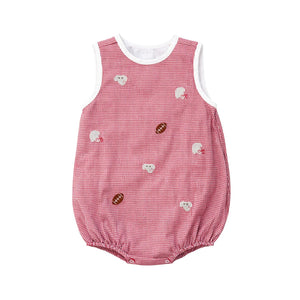 All Over Embroidery Crimson Elephants Luca Bubble