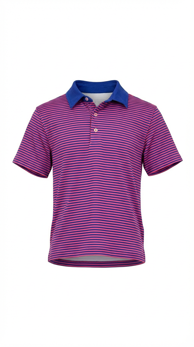 Blue/Coral Waterbound Polo